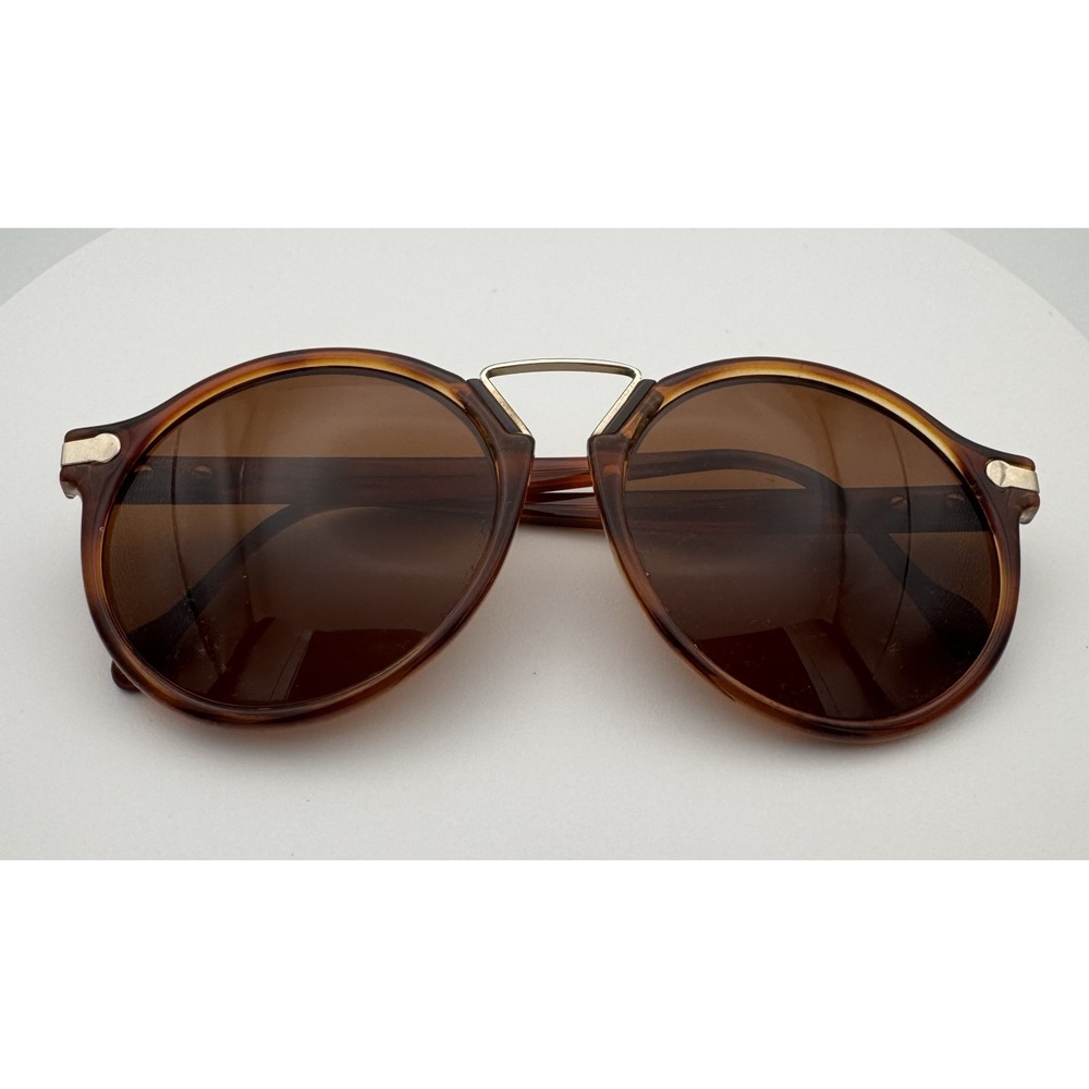 Vintage Carrera Boss 5151 55[]15 Large 145 Tortoise Round Traditional Sunglasses